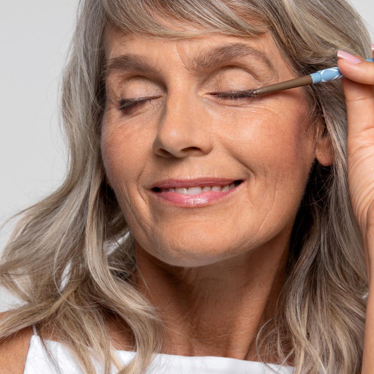 image:imagePRIME PROMETICS PrimeEyes Glide Eyeliner for Mature Women WaterResistant LongStay and MessProof Gel Cream Texture Discreet Sharpener and Effective Smudger BlackGolden Metallic