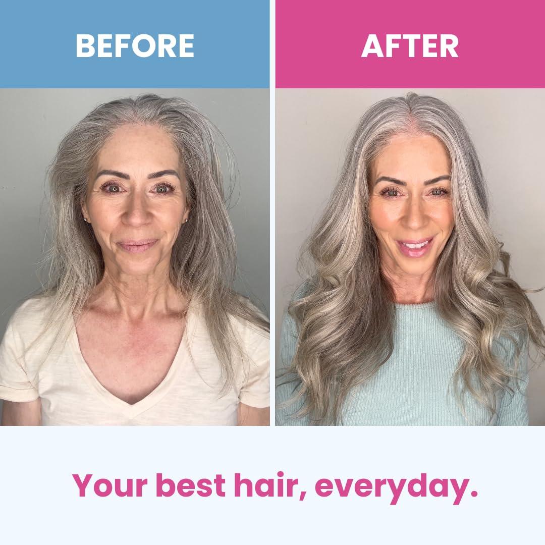 image:imagePRIME PROMETICS PrimeHair Lush N Thick Shampoo for Mature Women Biotin Enriched SulfateFree and ParabenFree Shampoo with Hair Growth Promoting Ingredients Volumizing Hydrating