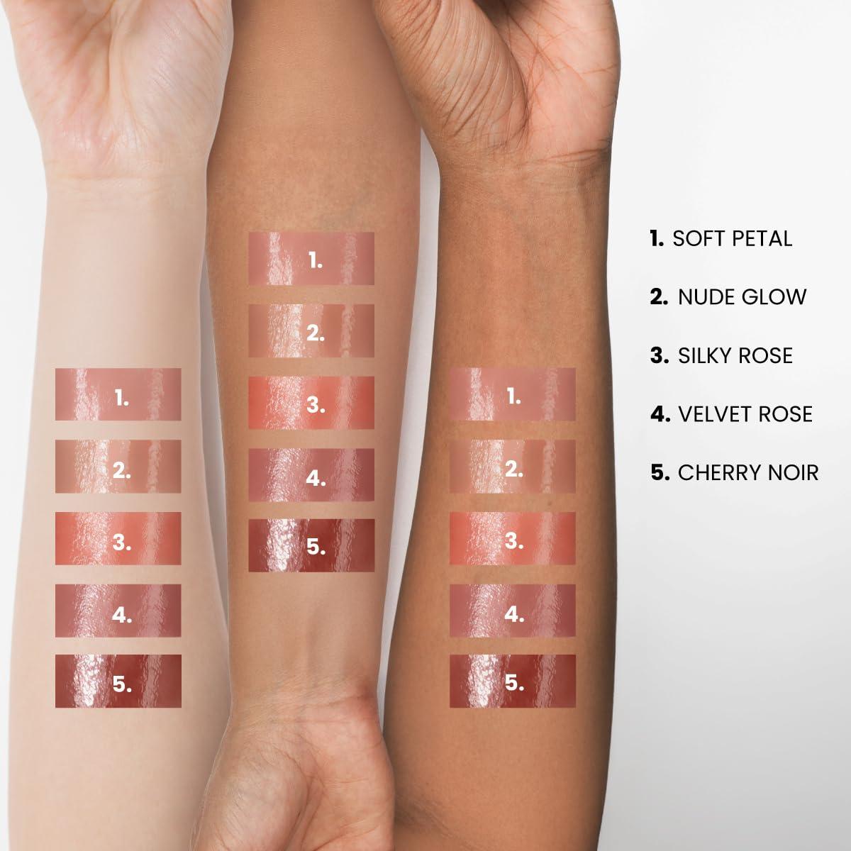 image:imagePRIME PROMETICS PrimeLip Plumping Lip Balm for Mature Women 3in1 Lipstick Gloss amp Balm NonStinging Lip Plumper Smooths Lip Lines Lightweight Buildable Color Cherry NoirVelvet Rose