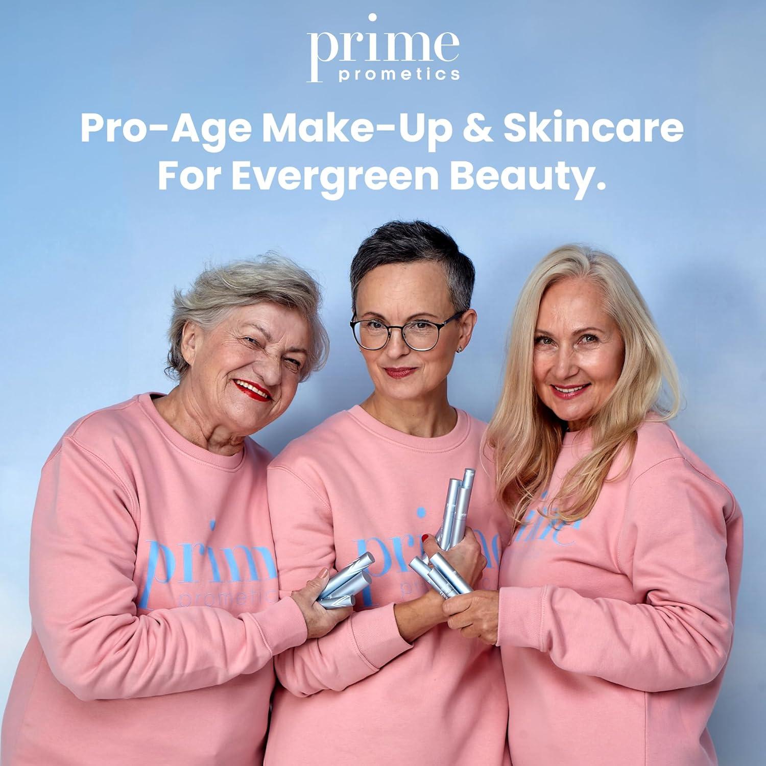 image:imagePrime Prometics PrimeBrow Complete 3in1 Eyebrow Care for Mature Women Eyebrow Mousse Tints Magic Spoolie Brush Shapes Eyebrow Growth Serum Fills Bald Spots Deep BrownDeep Brown