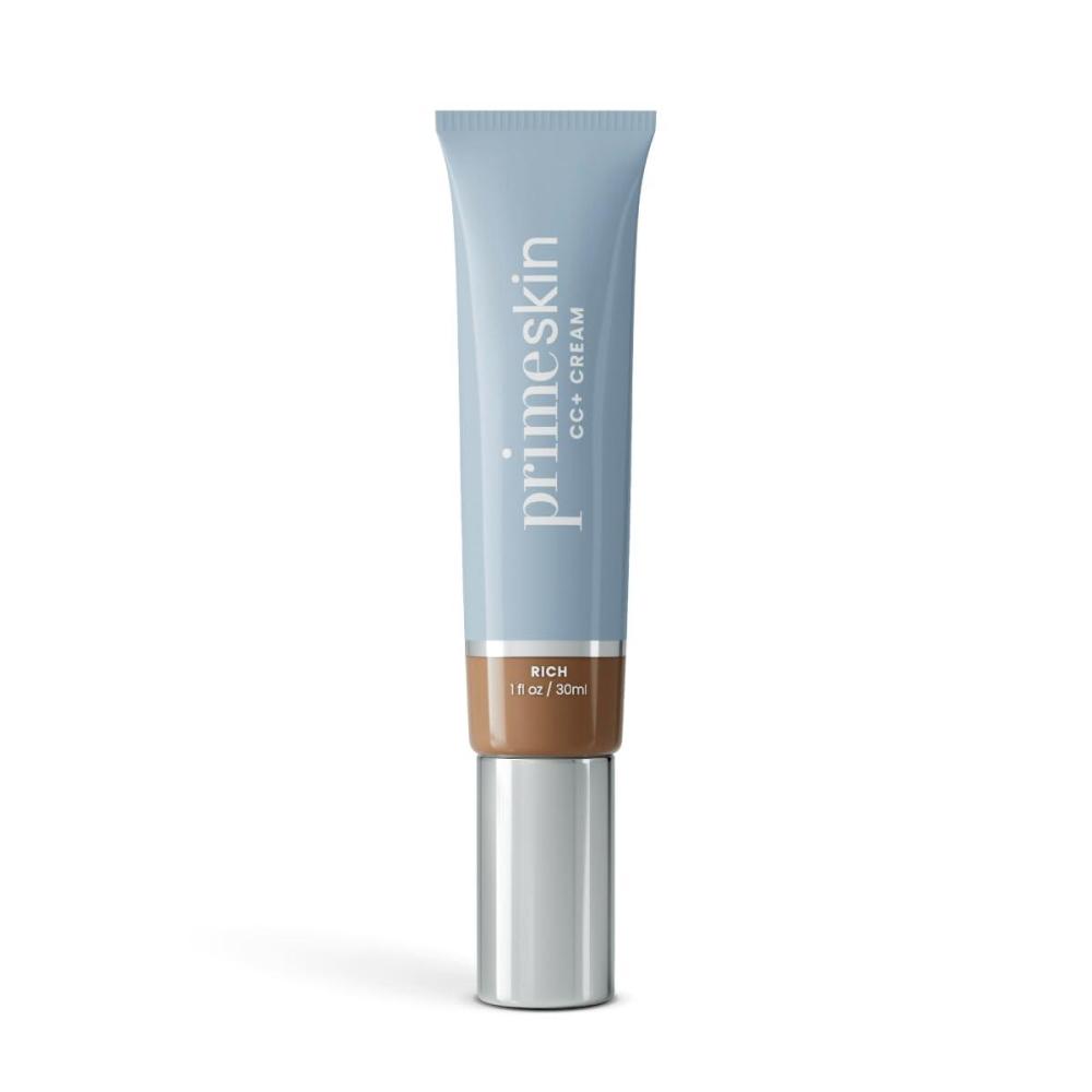 image:imagePrime Prometics PrimeSkin CC Cream for Mature Women Lightweight LiquidtoPowder Foundation Blurs Pores amp Covers Age Spots CreaseFree Hydrating amp SoftMatte Finish for Sensitive Skin FairRich