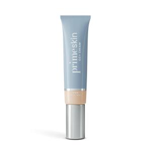Prime Prometics PrimeSkin CC+ Cream for Mature Women – Lightweight Liquid-to-Powder Foundation – Blurs Pores & Covers Age Spots – Crease-Free, Hydrating & Soft-Matte Finish for Sensitive Skin (Fair)(Fair)